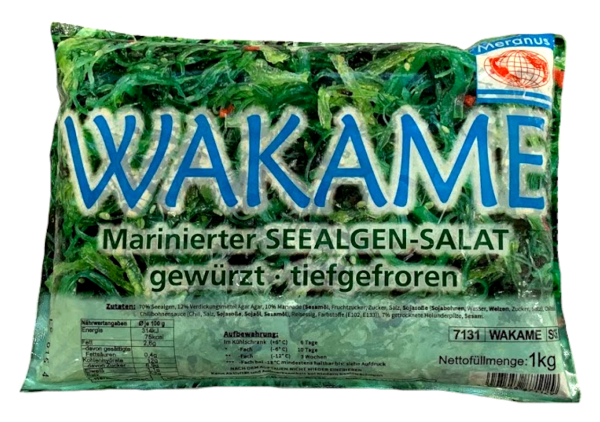 1000 g Wakame Braunalgensalat mariniert